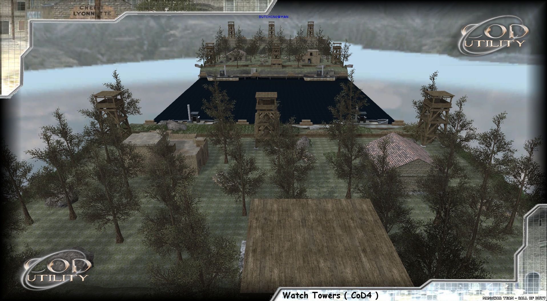 mp_watch_towers карта для CoD4