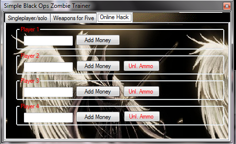 Simple zombie trainer для CoD7: Black Ops