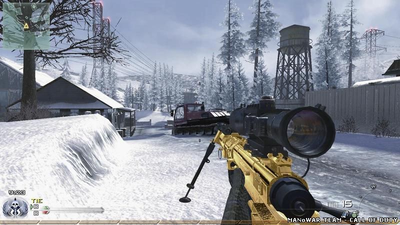 Golden Snipers pack - скины для MW2